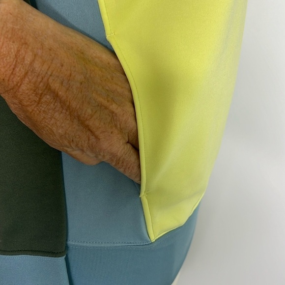 Marmot funnel neck long sleeve color block top, size small - Picture 10 of 13